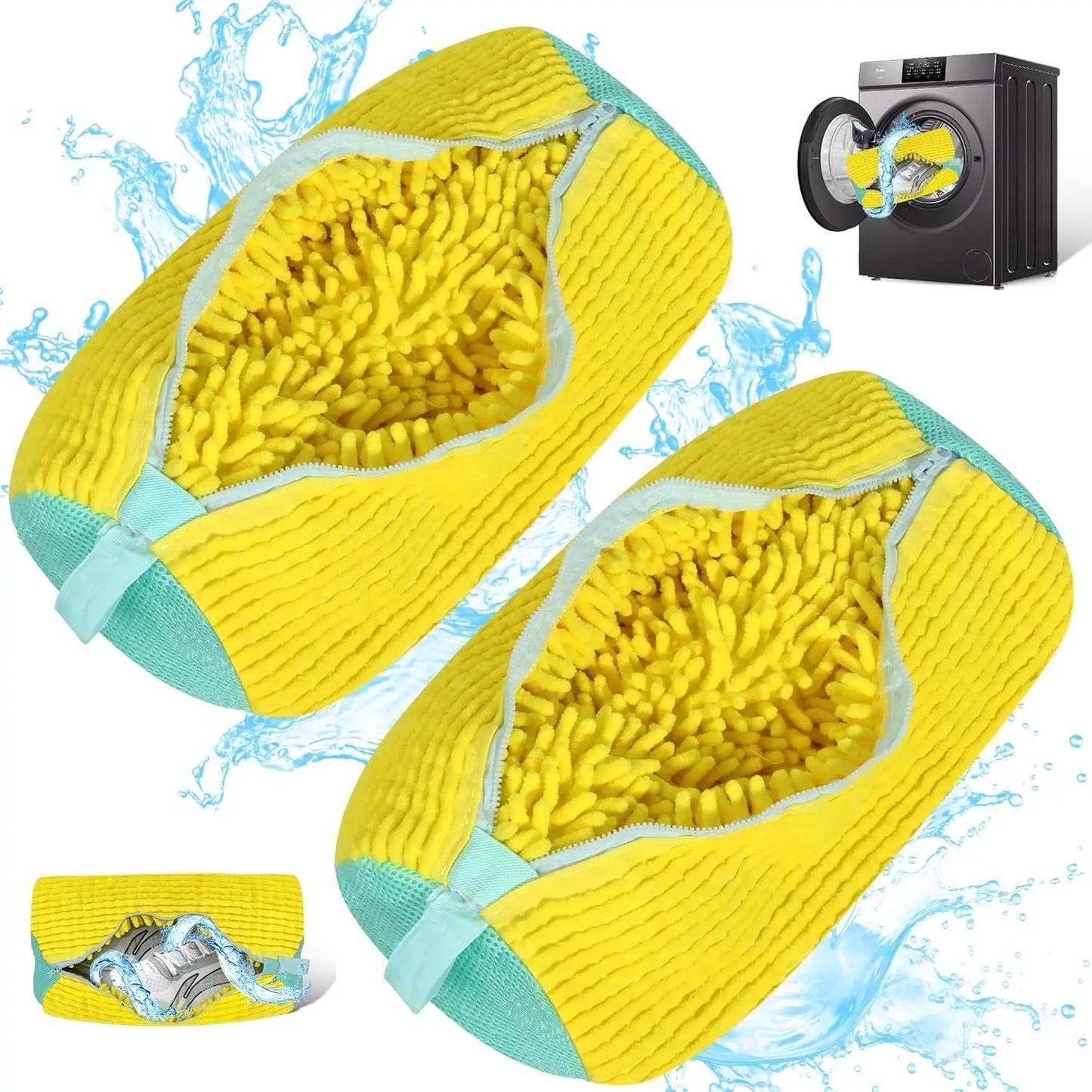 1Pc Washing Shoe Bag Laundry Bags Wash Tenis Shoes Sneakers Shoe Washing Machine Bag for Washer and Dryer Laundry Shoe Bag