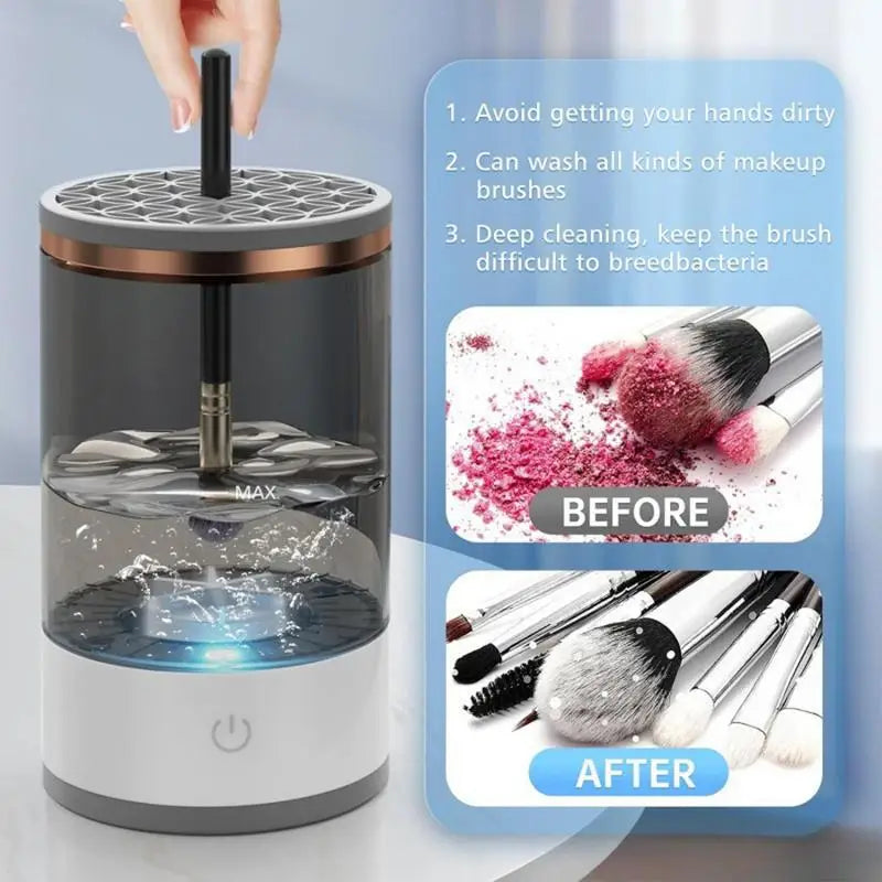 Automatic Electric Makeup Brush Cleaner USB Plug Portable Eyeshadow Brush Holder Holder Tools and Dryer Beauty Makeup Tools