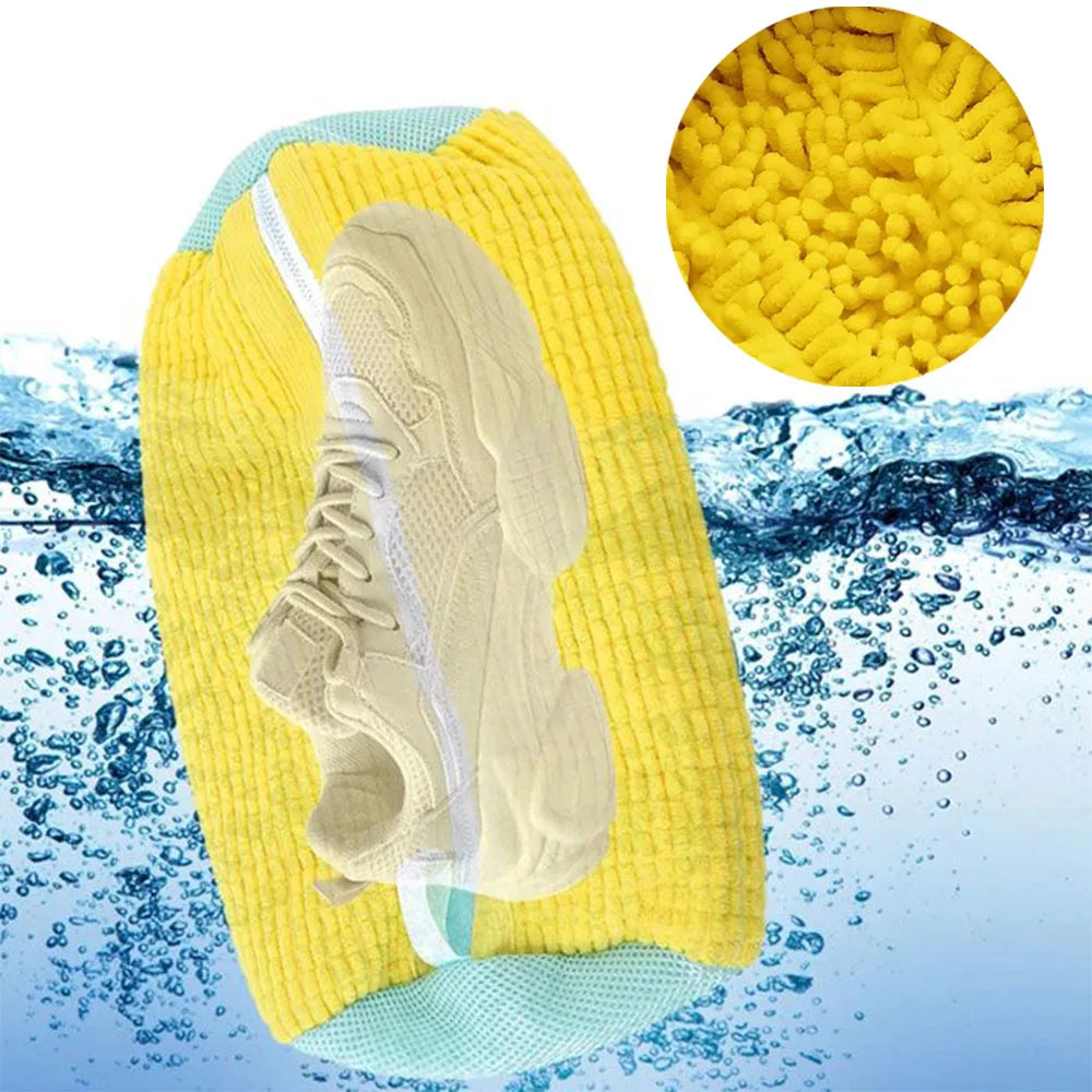 1Pc Washing Shoe Bag Laundry Bags Wash Tenis Shoes Sneakers Shoe Washing Machine Bag for Washer and Dryer Laundry Shoe Bag